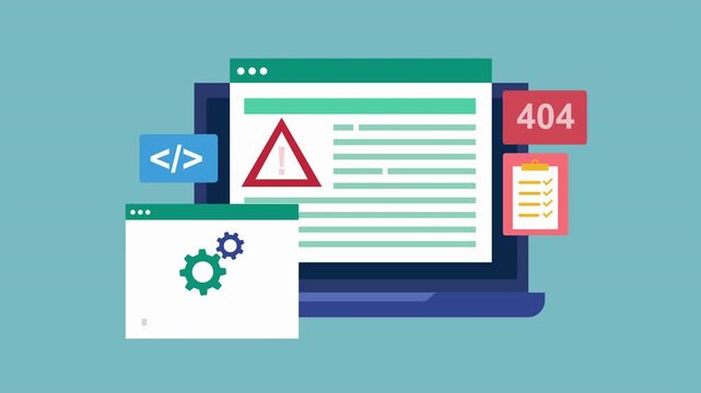 Website Maintenance for Optimal Performance 2d animation with alpha matte