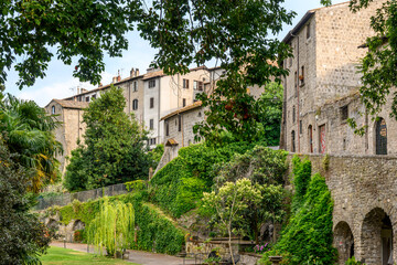 Fototapeta premium Viterbo, centro storico, Lazio