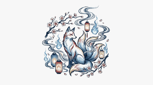 Intricate line art illustration of a unicorn head.