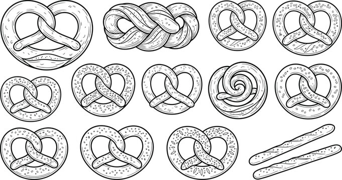 set of hand drawn hand drawn icons