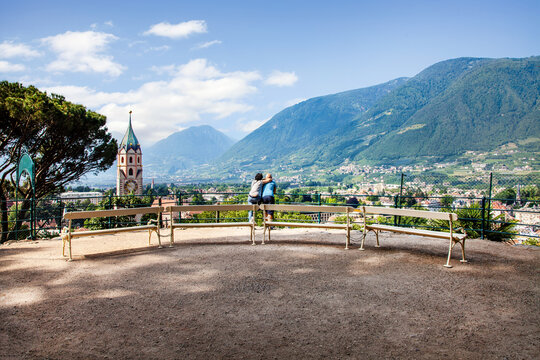 Blick auf Meran