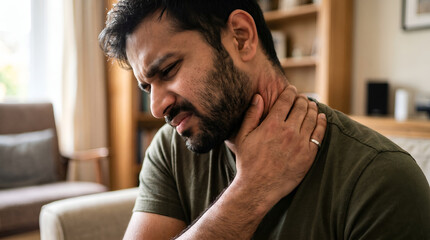 Fototapeta premium neck injury