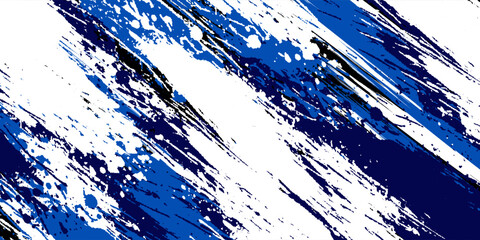 sports background blue vector with textured abstract grunge . eps 10 © Samsul