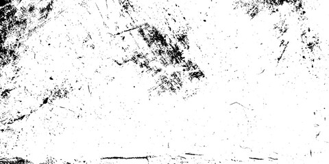 Fototapeta premium Rough dark surface with white dust grunge texture, smudged flour powder effect, rustic distressed overlay pattern, speckles and flecks surface. Vector