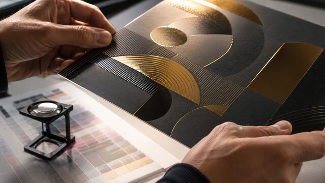 Spot Varnish And Metallic Ink Print Inspection