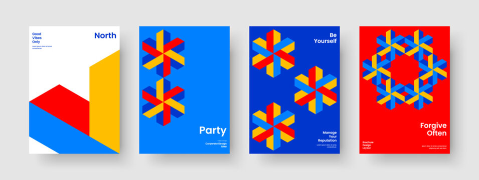 Isolated Book Cover Layout. Geometric Report Design. Creative Flyer Template. Poster. Background. Brochure. Business Presentation. Banner. Handbill. Notebook. Advertising. Pamphlet. Newsletter