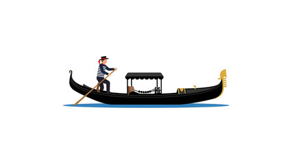 Venice gondola ride © Vector/ICON4U