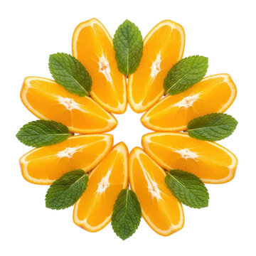 Yellow flower with green leaves vector design