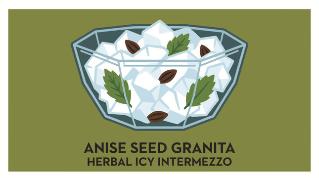Anise Seed Granita Herbal Icy Intermezzo Modernist Refresher