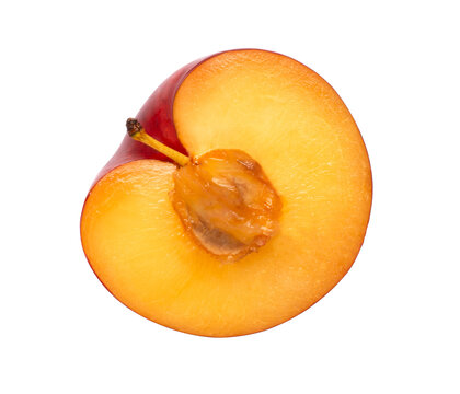 half of plum