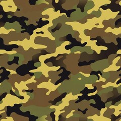 Fototapeta premium Vector illustration of seamless camouflage design for apparel, ||seamless, modern