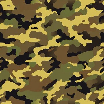 Vector illustration of seamless camouflage design for apparel, ||seamless, modern
