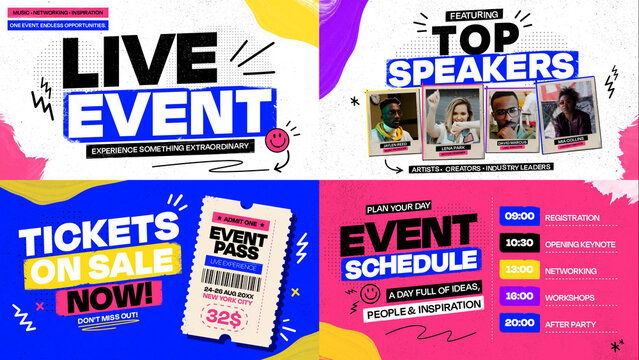Event Promo - 4 Speakers
