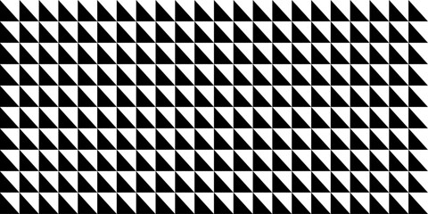 Obraz premium Monochrome Geometric Triangle Pattern Background.