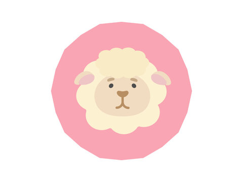 羊のアイコン　イラスト