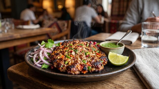 Pakistani Chapli Kebab