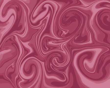 Doodle pattern line art inspired by marble luxury textile illustration texture backgroun drawing that can be used for sticker, print design, book, scrapbook, decorative, etc. with pink red colors