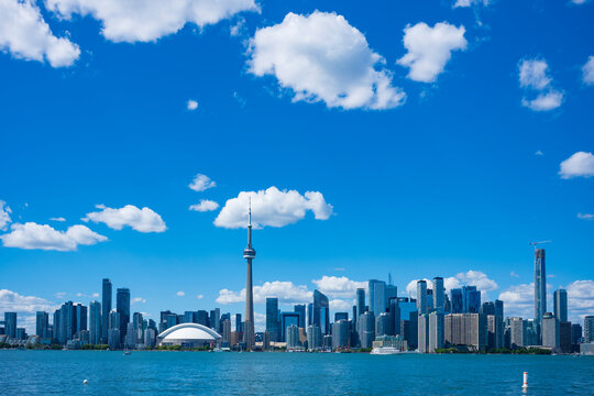 The City of Toronto from across the Inner Harbor