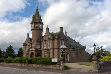 Fototapeta premium Inglis Memorial Hall in Edzell, Schottland