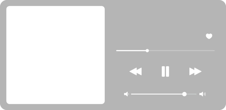 music player bar ui