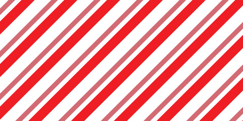 Obraz premium Abstract background with red and pink diagonal stripes pattern. Modern minimalist geometric lines design on a clean white backdrop vector asset.