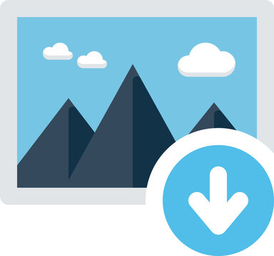 Download Image Flat Icon
