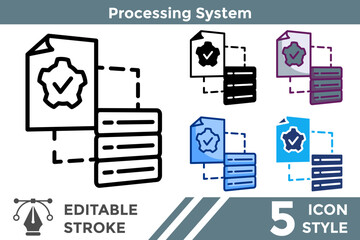 Obraz premium Processing System