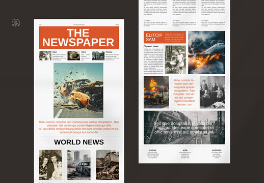 The Newsletter Design Template