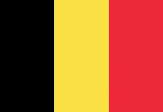 Flag of Belgium illustration