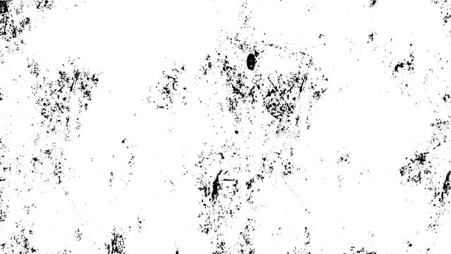 Abstract grunge texture overlay in black and white stipple design with abstract