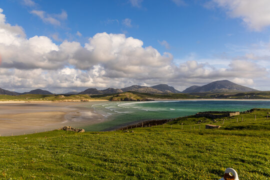 Die Bucht von Uig auf der Isle of Lewis, Schottland