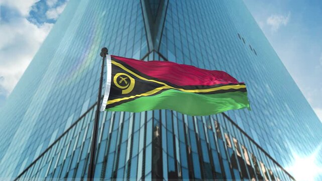 Vanuatu Flag loop