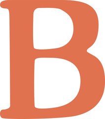 alphabet letter B icon © maridownload