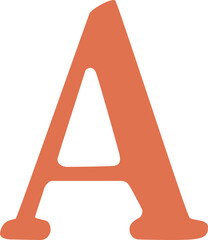 alphabet letter a © maridownload