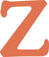 alphabet letter Z icon © maridownload