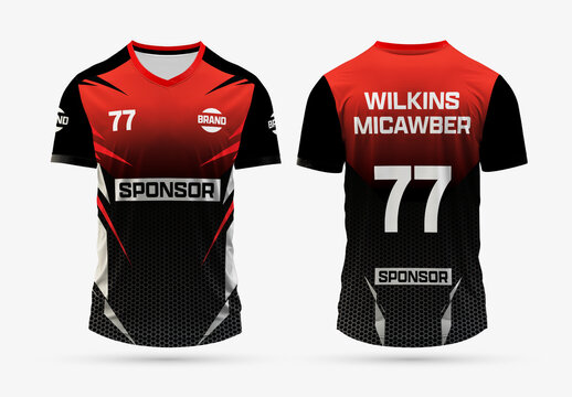 Modern Sports Jersey Design Template