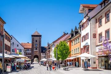 Fototapeta premium Altstadt, Villingen Schwenningen, Deutschland 