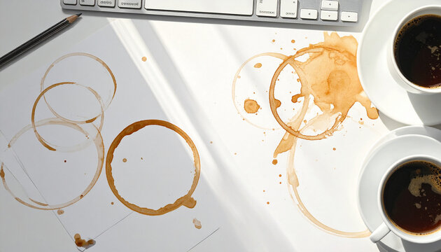 Coffee Stain Workspace