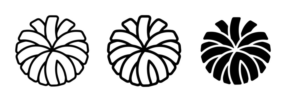Cheerleader Pom Pom Icons, Sports Spirit Symbols, Celebration Graphics