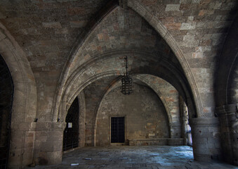 Fototapeta premium entrance to the castle