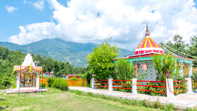 Nanda Devi Temple in Munsiyari or Munsyari, Pithoragarh district, Uttarakhand, is a revered Hindu temple dedicated to Goddess Nanda Devi