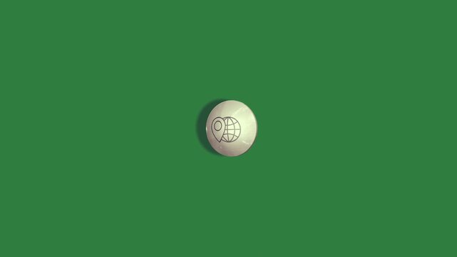 Football Animated Green Screen Chroma Key Background