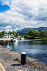 Fototapeta premium Corpach, Fort William, Scotland.