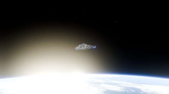 In the distant future, Earth is attacked by an alien race. 