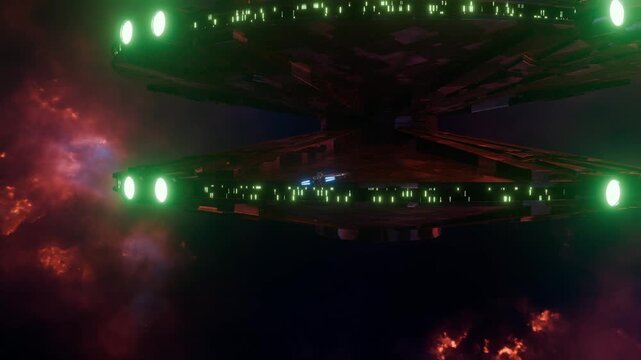 In the distant future, Earth is attacked by an alien race. 
