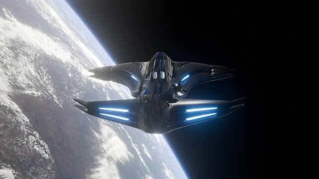 In the distant future, Earth is attacked by an alien race. 