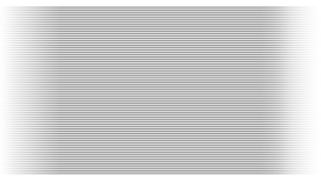 Minimalist black horizontal lines pattern abstract geometric texture design element for modern digital graphics and print layouts on transparent background