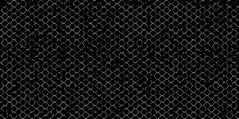 Net texture pattern on white background. Net texture pattern for backdrop and wallpaper. Realistic net pattern with black squares. Geometric background, vector Eps10 © Faisol