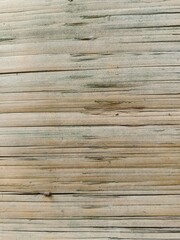 Fototapeta premium Traditional Woven Bamboo Wall Texture Background, Natural Handcrafted Bamboo Pattern