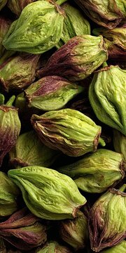 Organic Dried Vegetable Pods Collection for Healthy Snacking, Cooking, and Garnishing Dishes